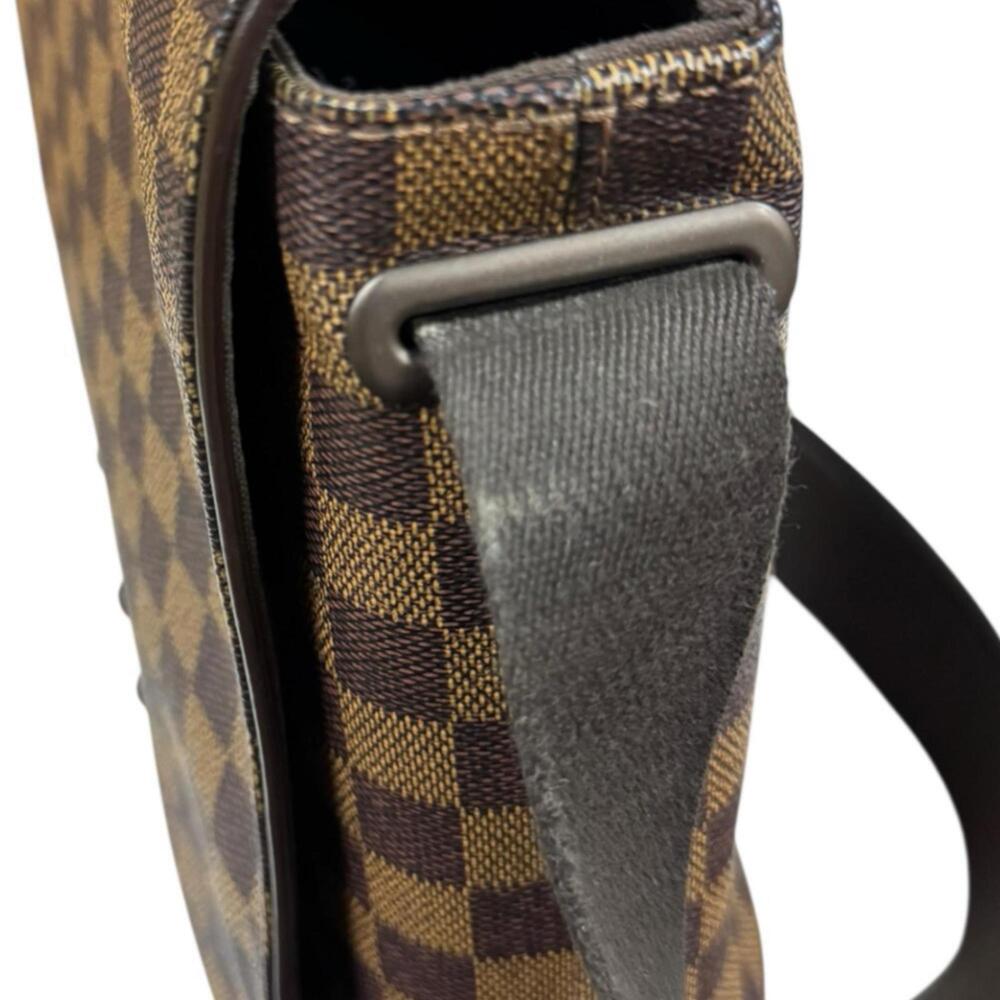 LOUIS VUITTON Authentic Brown Damier Canvas Shoulder Bag - Picture 14 of 15